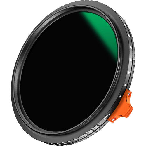 K&F Concept 82mm Nano X-Pro Slim Waterproof Anti Scratch Green Coated HD Variable ND2-400 Filter KF01.1619 - 4